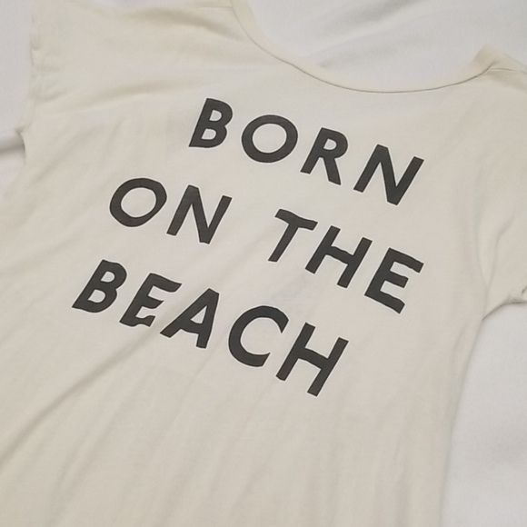 Wildfox Open Back Born on the Beach Ruffle Top XS Gifted To Buyer - Picture 2 of 5